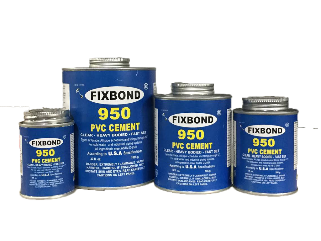 Fixbond 950 PVC Cement - 8 fl.oz