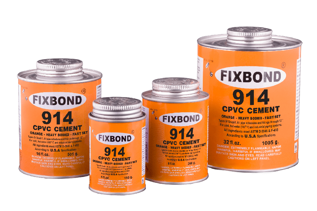 Fixbond 914 CPVC Cement - 8 fl.oz