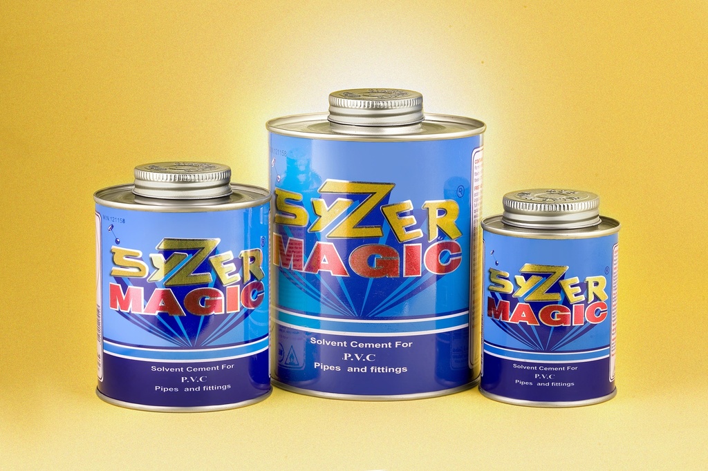 Syzer Magic Solvent Cement - 1/2 kg