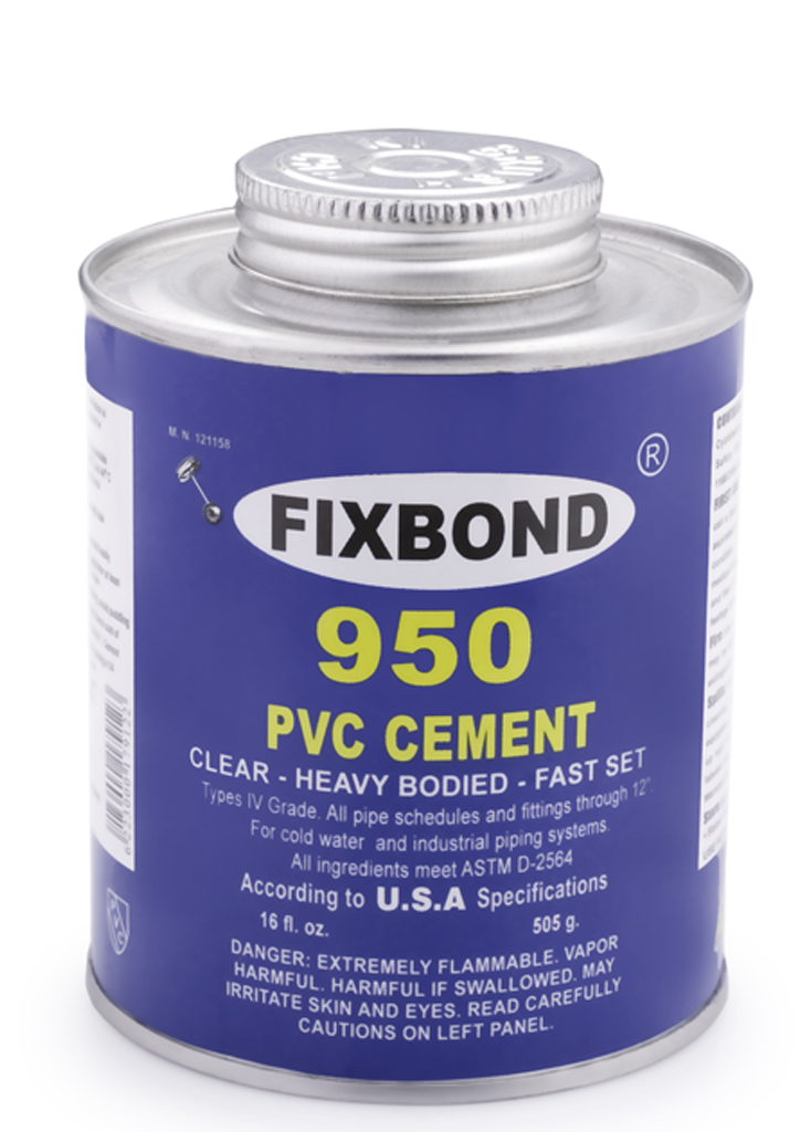 Fixbond 950 PVC Cement - 16 fl.oz