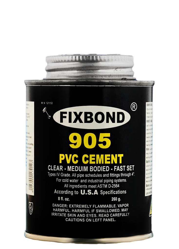 Fixbond 905 PVC Cement - 8 fl.oz