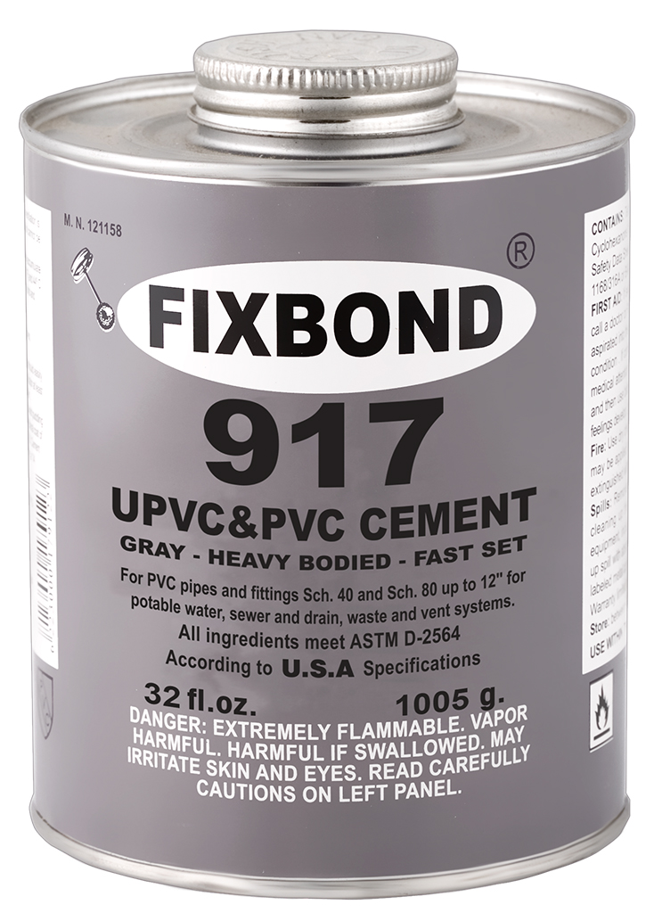 Fixbond 917 UPVC Cement - 32 fl.oz
