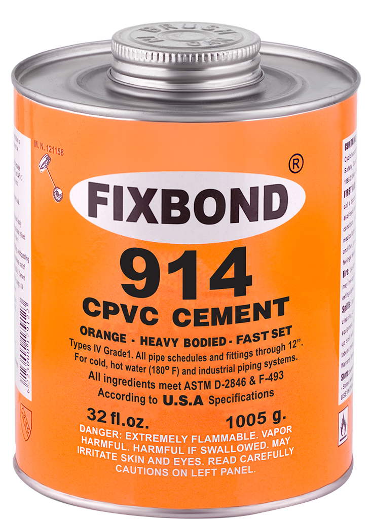 Fixbond 914 CPVC Cement - 32fl.oz