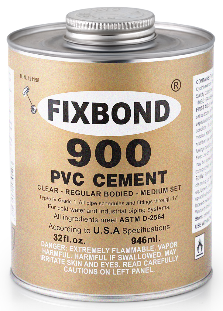 [5] Fixbond 900 PVC Cement - 32 fl.oz