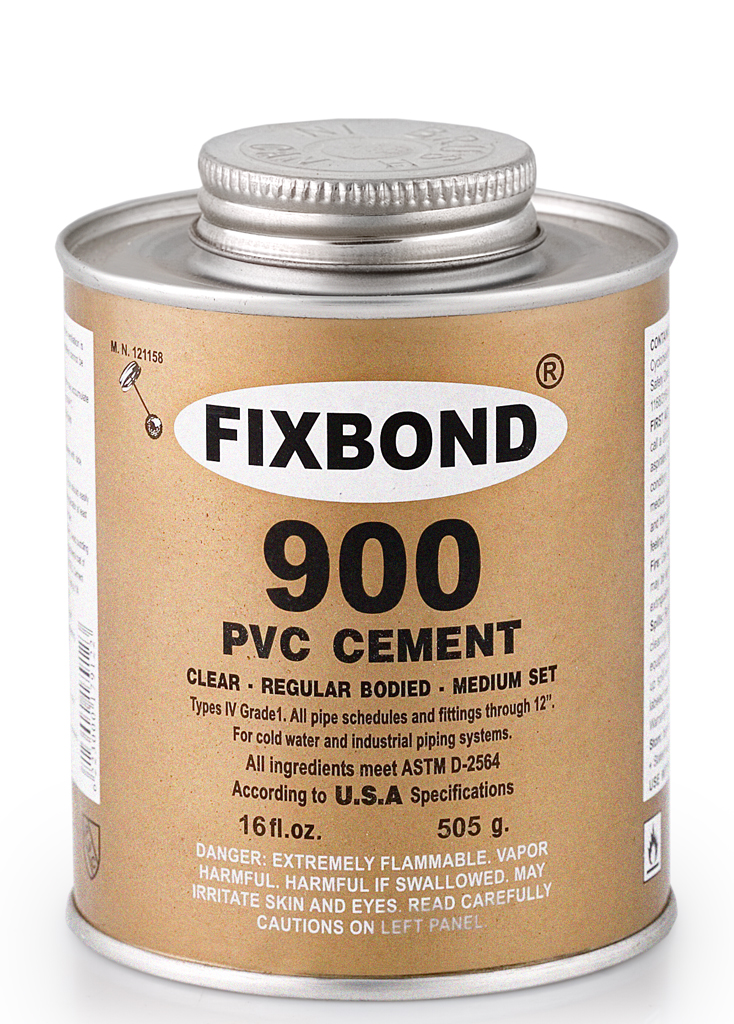 [6] Fixbond 900 PVC Cement - 16 fl.oz
