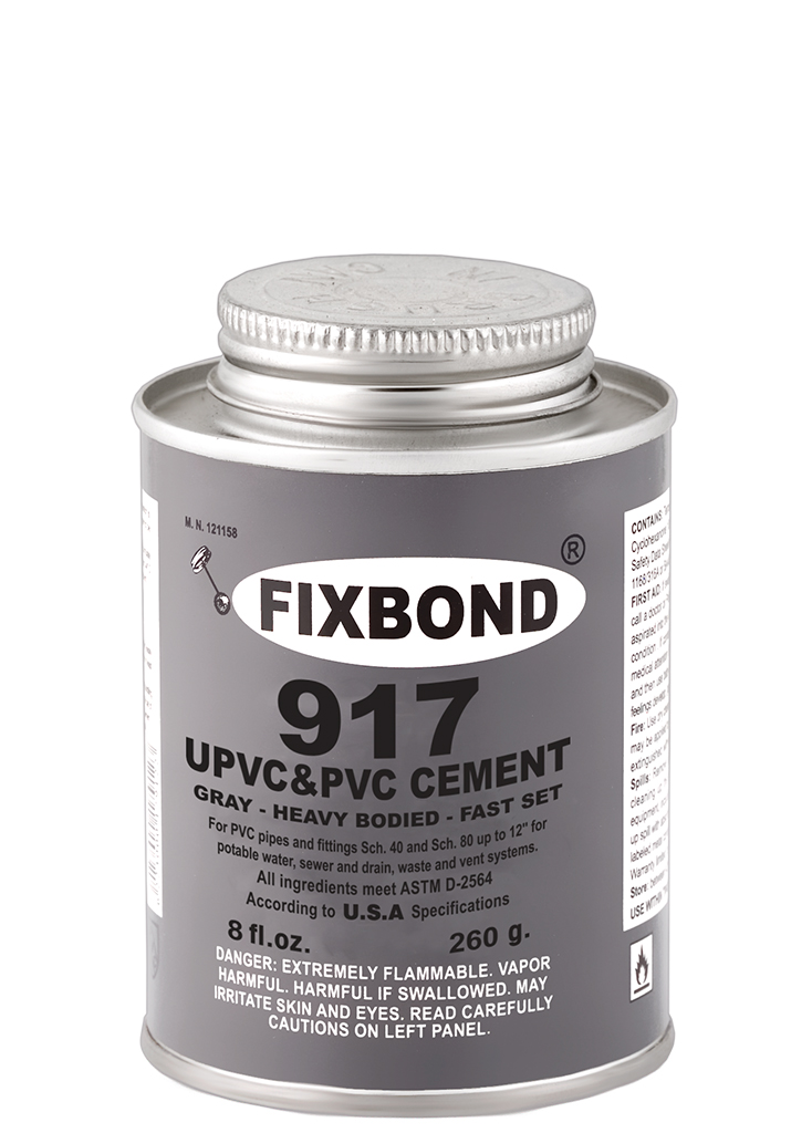 [11] Fixbond 917 UPVC Cement - 8fl.oz