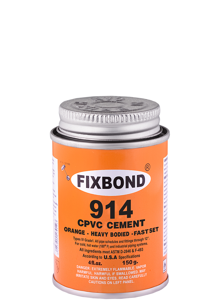 [4] Fixbond 914 CPVC Cement - 4 fl.oz
